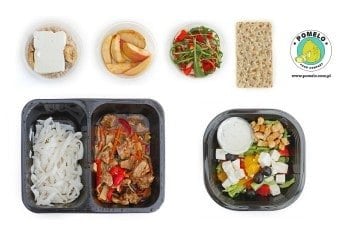 Zestaw posiłków catering diettyczny Warszawa