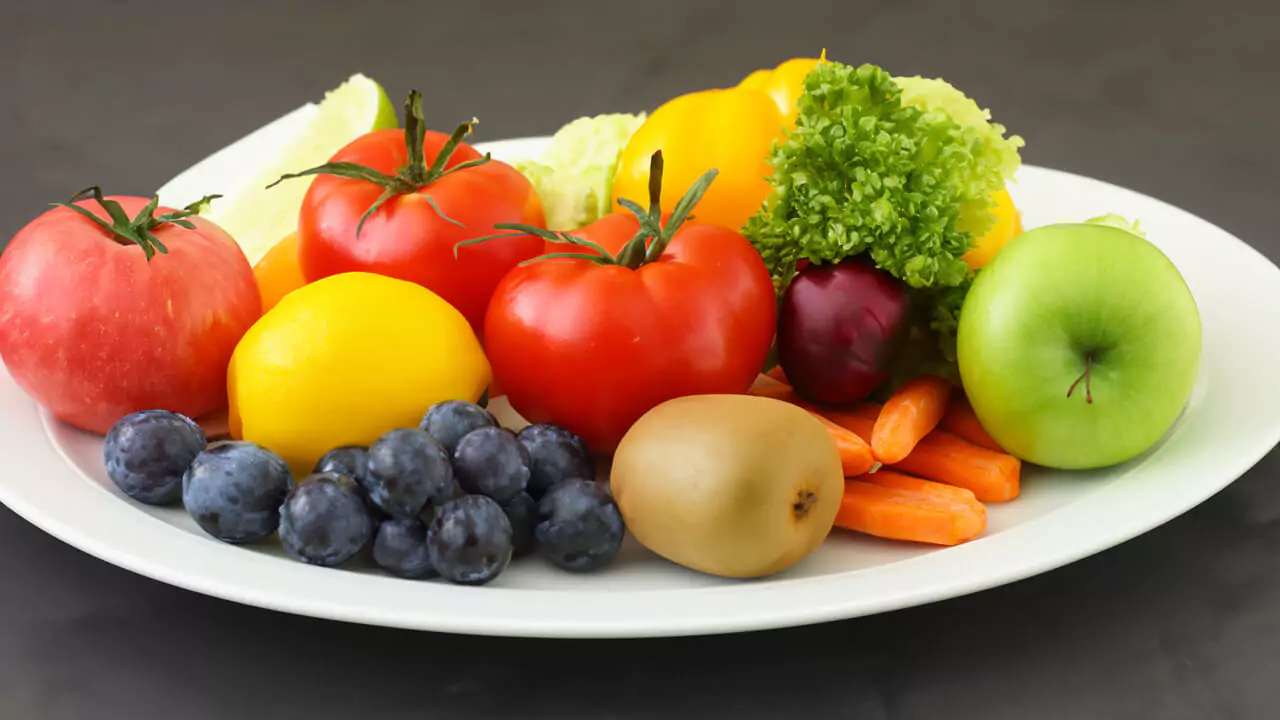 warzywa i owoce w zbilansowanej diecie, racjonalne żywienia