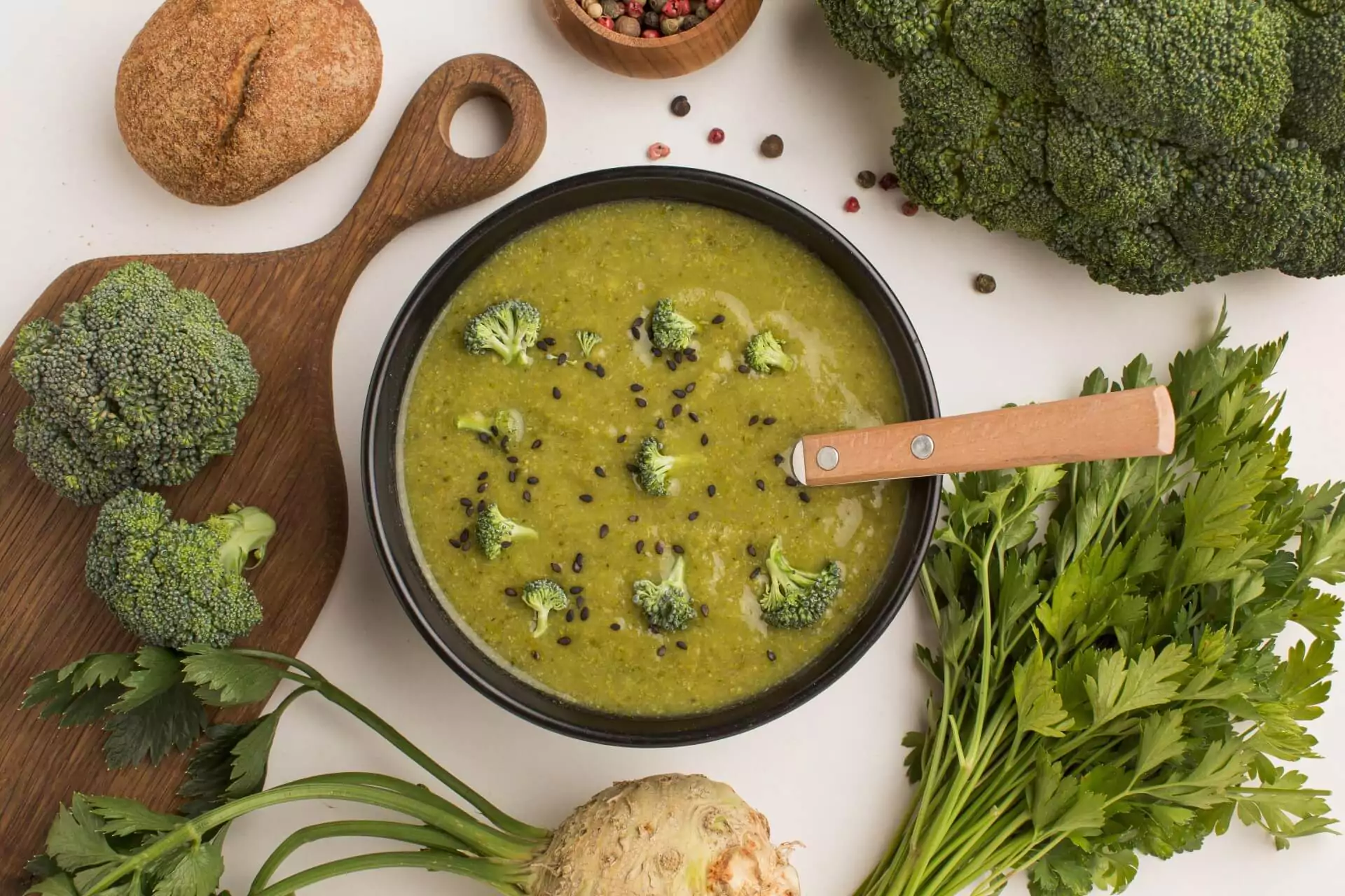 zupa krem z brokułu dietetyczny obiad